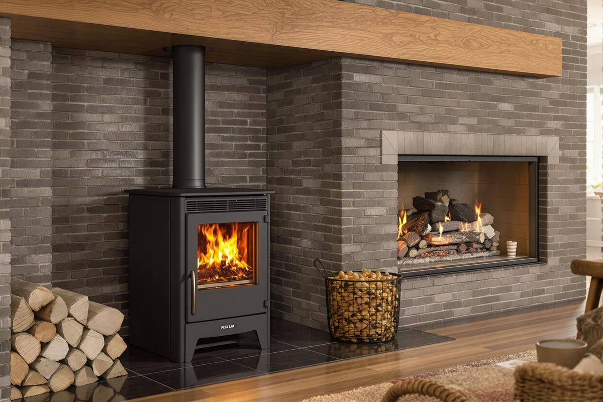 Votre cheminée peut devenir un système à pellets moderne ! Voici comment faire des économies cet hiver