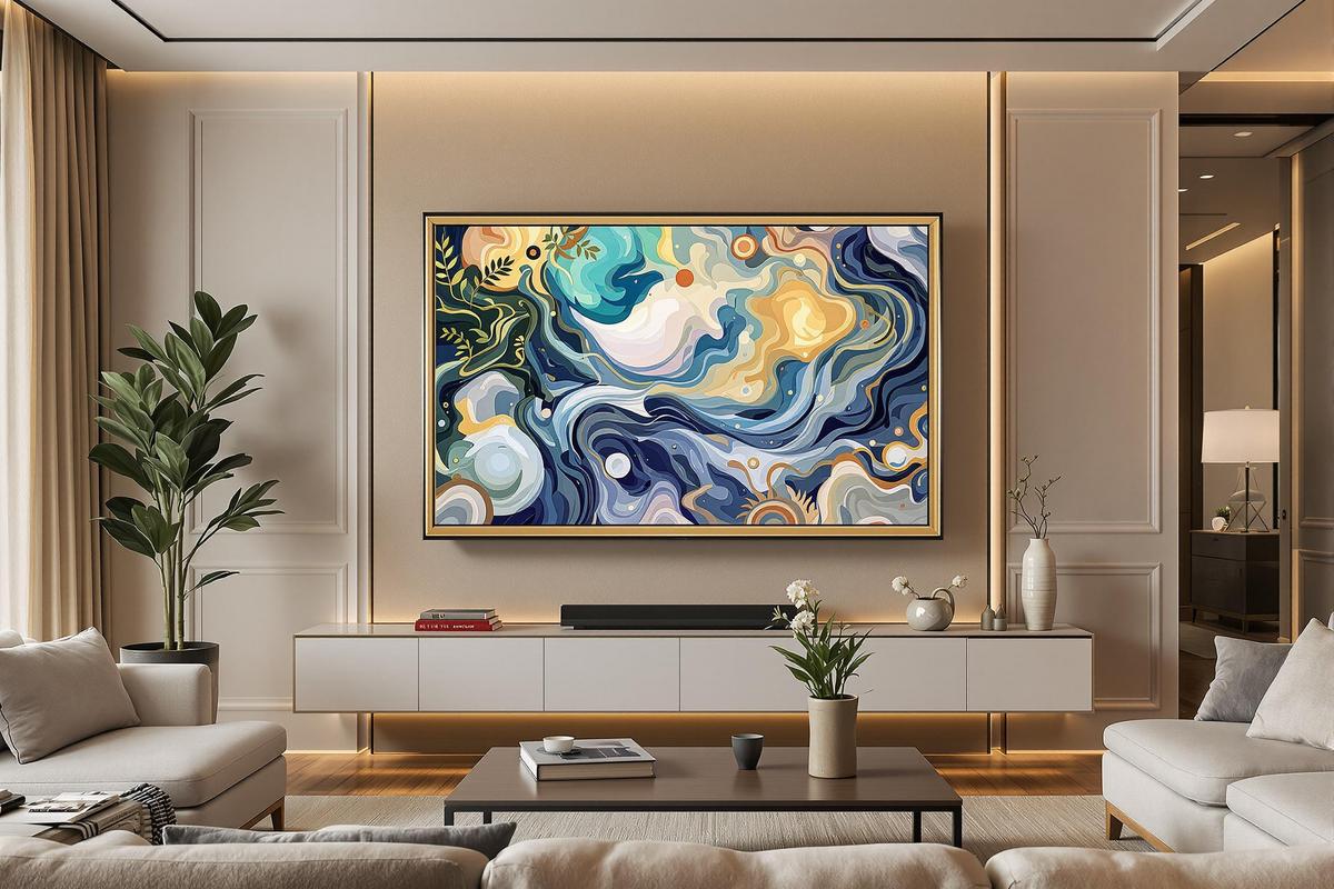 La nouvelle TV The Frame de Samsung transforme votre salon en musée, c’est le moment de se faire plaisir