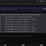 désactiver les options d’animation étape 3