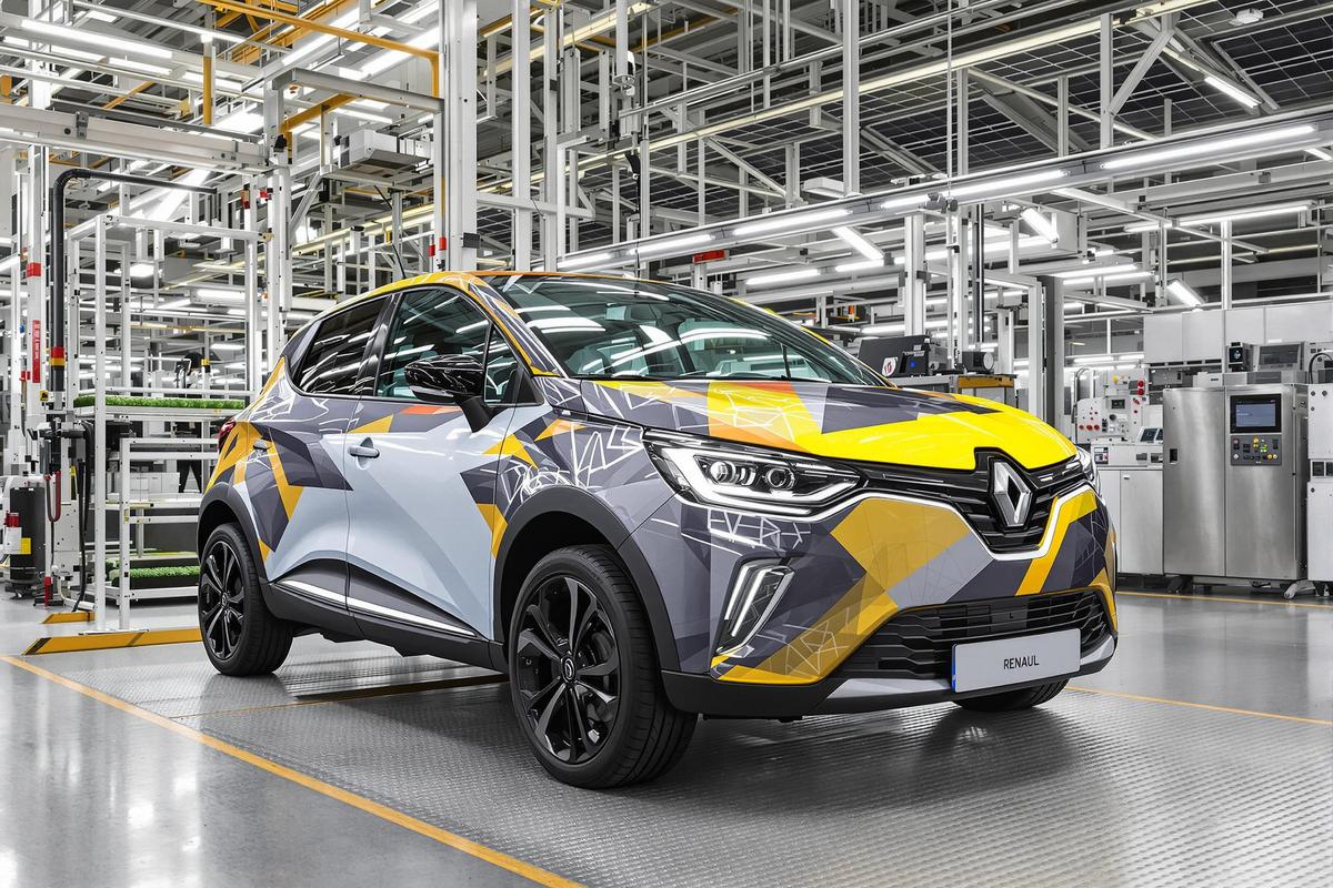 Peinture révolutionnaire : Renault surprend avec sa R4 E-Tech