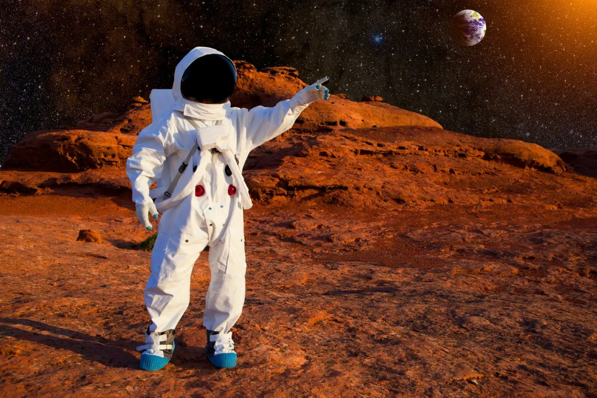 Durée de vie sur mars face aux radiations